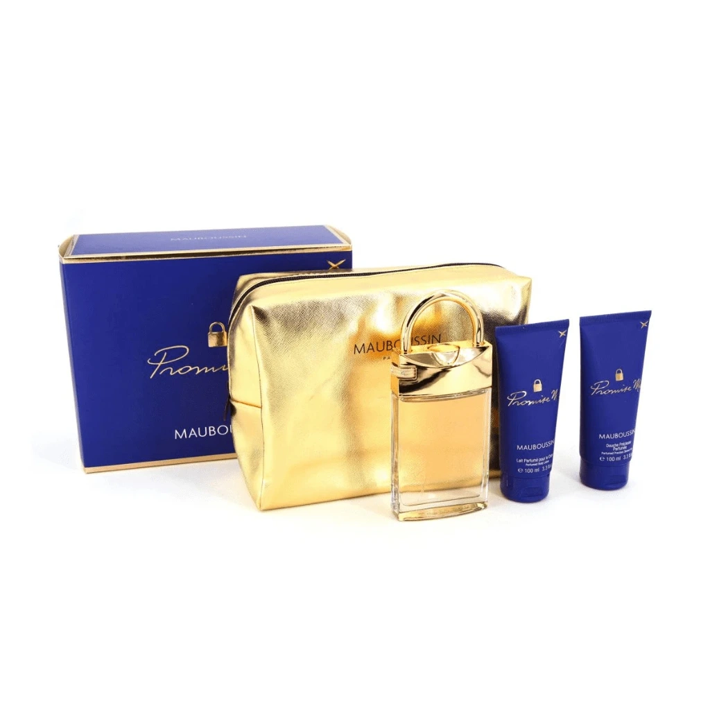 Mauboussin Promise Me coffret 90ml edp + gel douche + lait + trousse