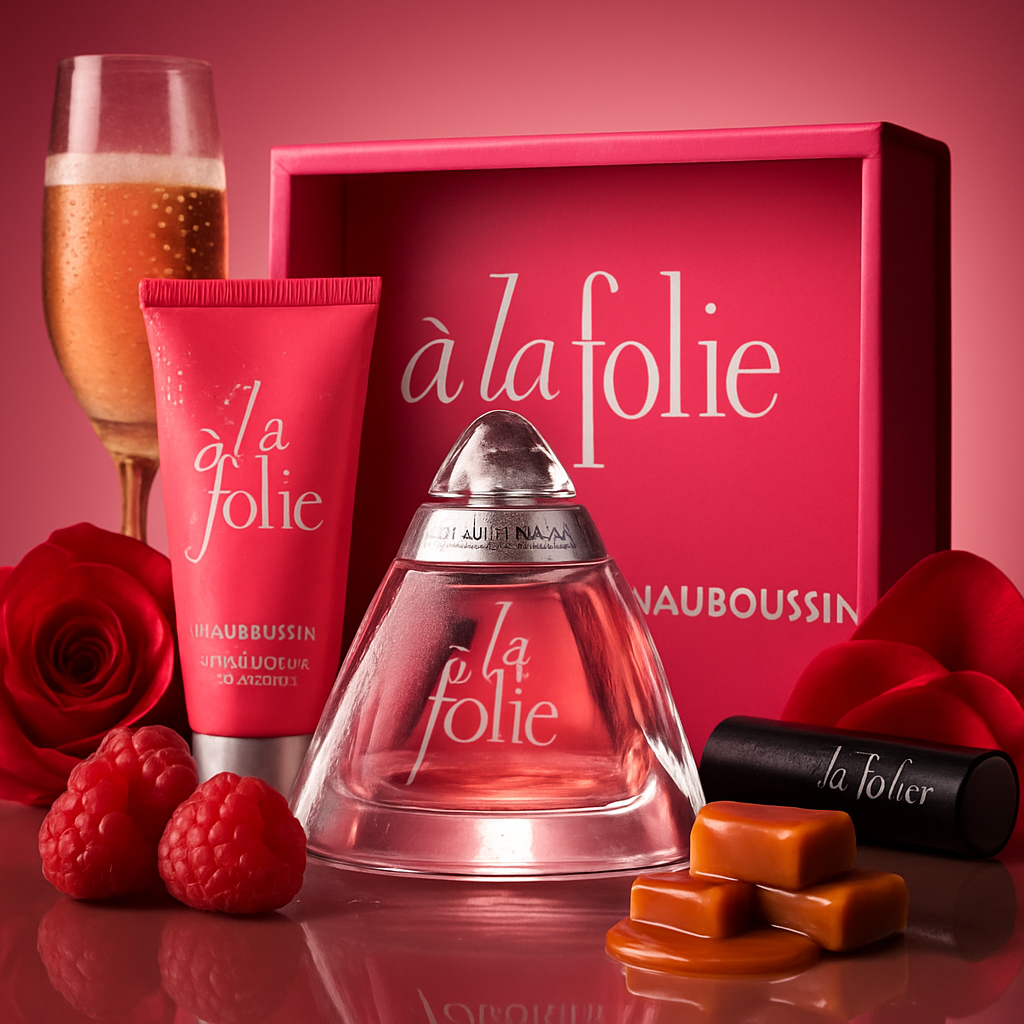 Mauboussin A la Folie coffret 100ml edp + vaporisat. 20ml + lait 75ml + sac