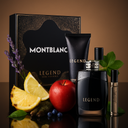 Mont Blanc Légend coffret 100ml edp + vaporisat. 7.5ml + gel douche 100ml