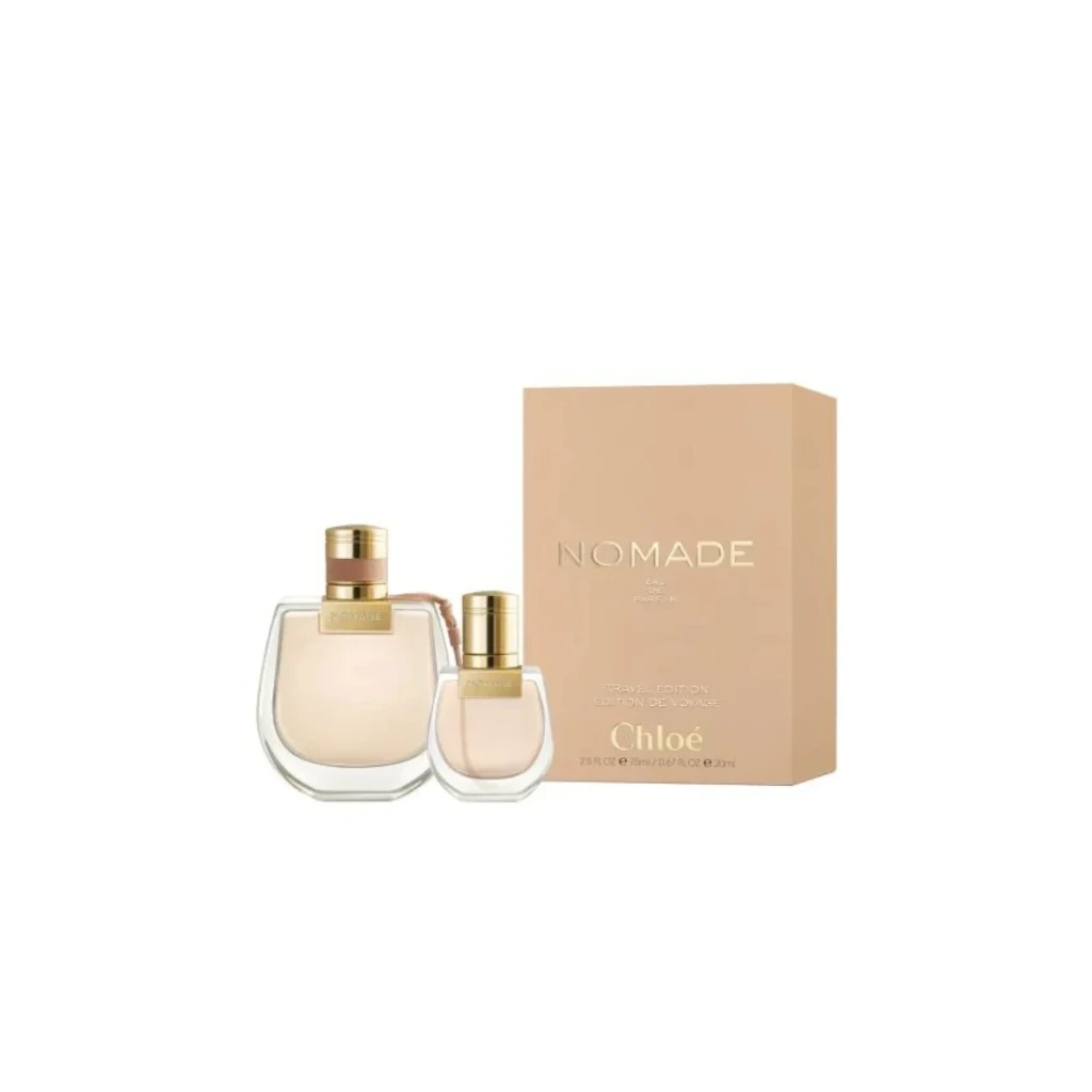 Chloé Nomade coffret travel 75ml edp + miniature 20ml edp 