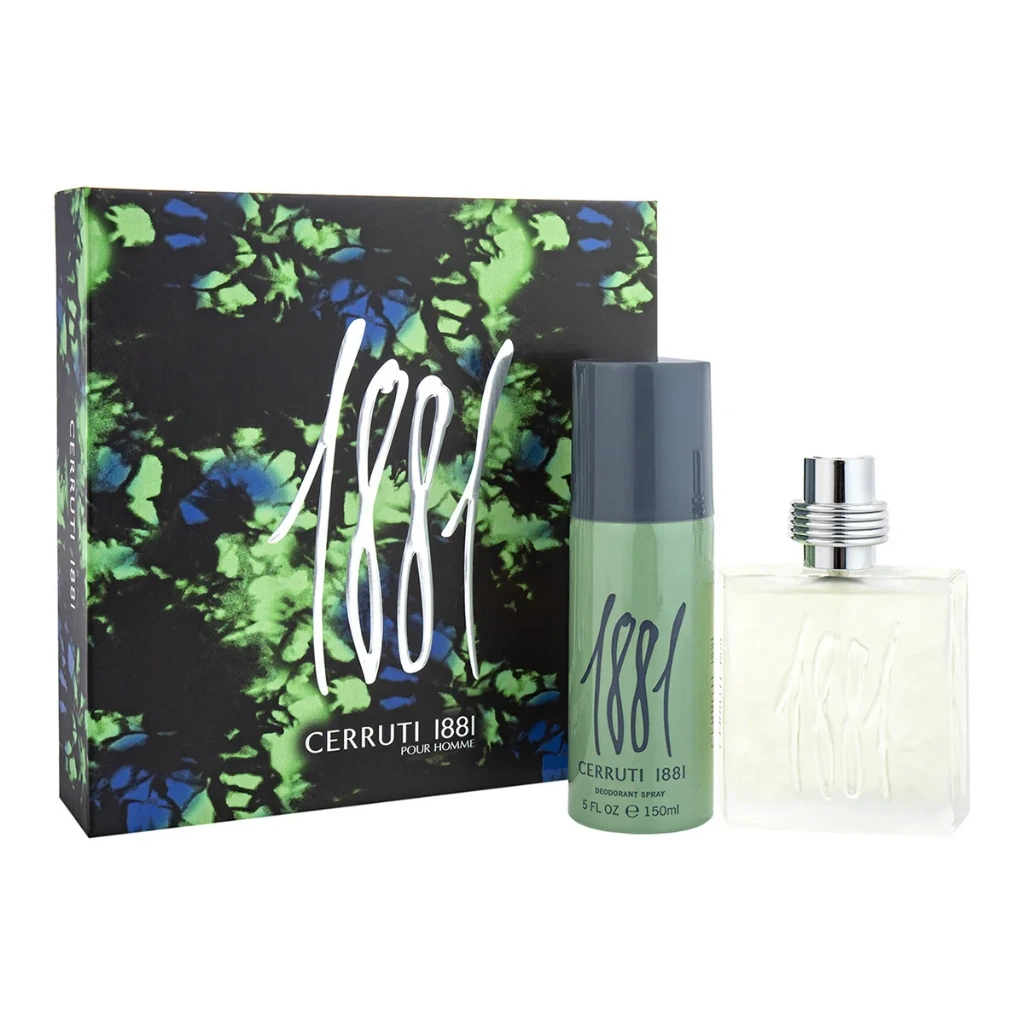 Cerruti 1881 Vert coffret 100ml edt + déodorant 150ml