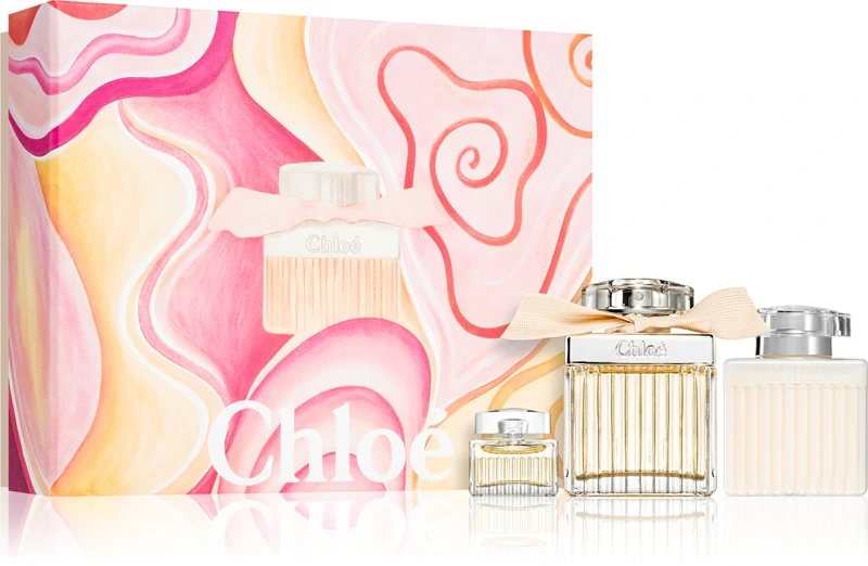 Chloé Classique coffret 75ml edp + lotion parfumé 100ml + miniature 5ml edp