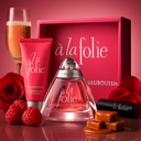 Coffret Mauboussin A la Folie 100ml edp + vaporisat. 20ml + lait 75ml + sac
